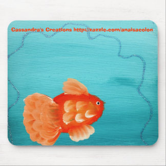 GOLDFISH A SWIMMMING MOUSEPAD MUISMAT