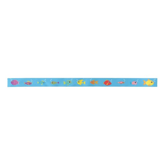 Goldfish Aquarium Ocean Animal Ribbon Lint (Voorkant)