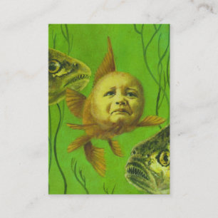Goldfish Baby Mutant ACEO-artiesten Visitekaartje