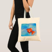 Goldfish Bag Red Goldfish Bag Tote Bag (Voorkant (product))