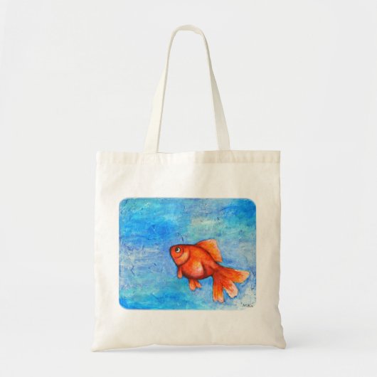 Goldfish Bag Red Goldfish Bag Tote Bag (Voorkant)