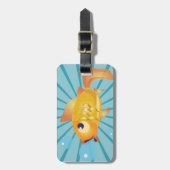 GOLDFISH BAGAGELABEL (Voorkant verticaal)