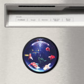 Goldfish bowl aquarium magnet magneet (Insitu (Vaatwasser))