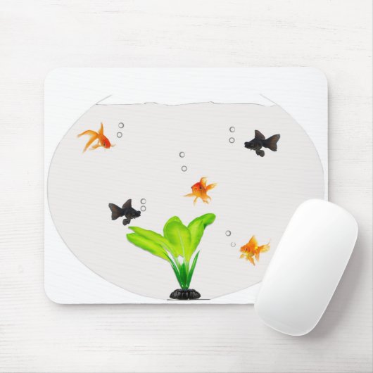 Goldfish Bowl Mousepad Muismat (Met muis)