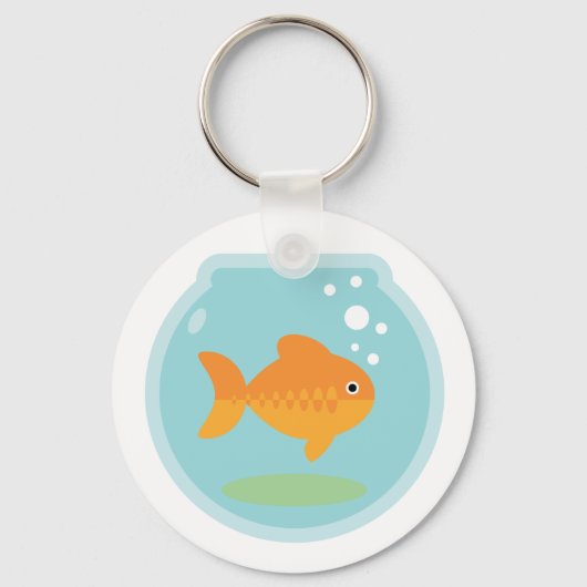 Goldfish Bowl Sleutelhanger (Voorkant)