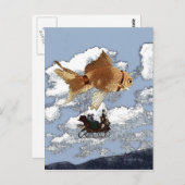 Goldfish Briefkaart (Voorkant / Achterkant)