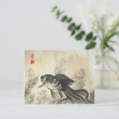 Goldfish Briefkaart (Staand voorkant)