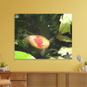 Goldfish Canvas Print (Insitu (Woonkamer))