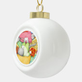 GOLDFISH CRACKERS KITTY Céramique Ball Ornement (Droite)