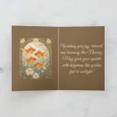 Goldfish Harmony Nowruz Celebration Kaart (Binnen)