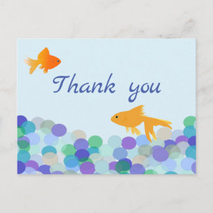 Goldfish Hartelijk dank, Briefkaart