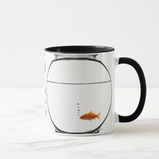 Goldfish in bowl mok (Rechts)