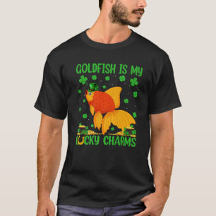 Goldfish is mijn Lucky Charms Goldfish St. Patrick T-shirt