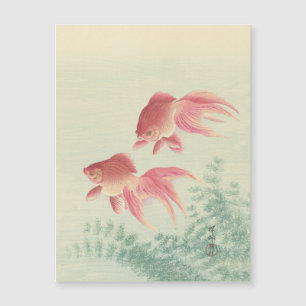 Goldfish  Japanse Woodblock Print