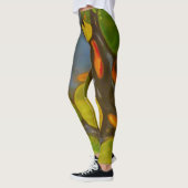 Goldfish Koi Pond Water Lilies Leggings (Links)