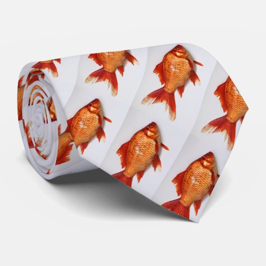 Goldfish Koi Stropdas (Opgerold)