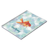 Goldfish Notizbuch im Watercolor+Style Notitieboek (Linkerzijde)