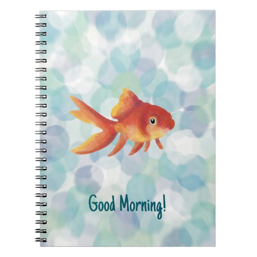 Goldfish Notizbuch im Watercolor+Style Notitieboek (Voorkant)