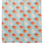 Goldfish Pattern-gordijn Douchegordijn (Voorkant)