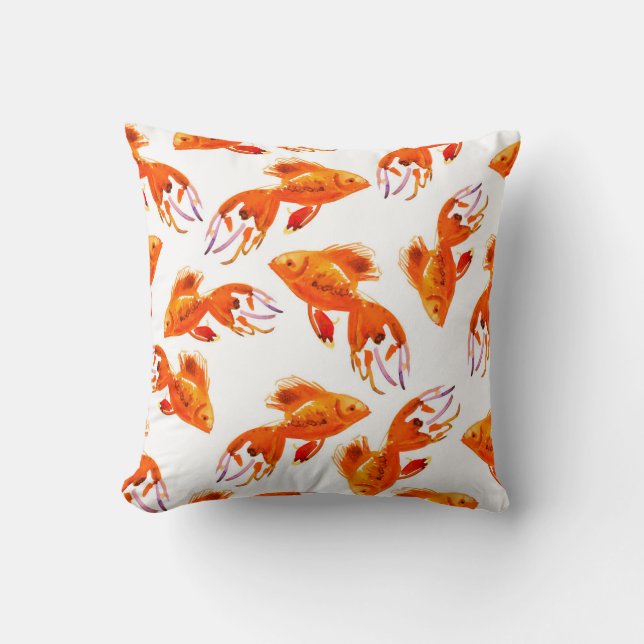 Goldfish Pillow Kussen (Voorkant)