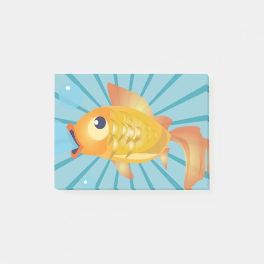 GOLDFISH POST-IT® NOTES (Voorkant)