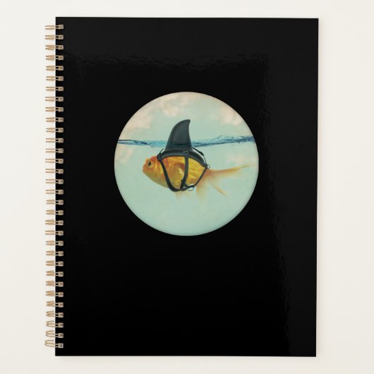 Goldfish with a Shark Fin Planner (Voorkant)