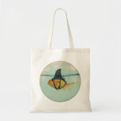Goldfish with a Shark Fin Tote Bag (Voorkant)