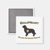 GoldHeart GRR Magnet avec Gold Heart (Recto/Verso)