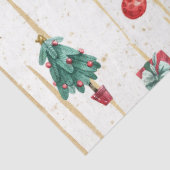 GoldI-ontwerp met kerstWaterverf 11 Tissuepapier (Detail)