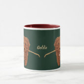 Goldie Golden Doodle Combo Mug Mok (Midden)