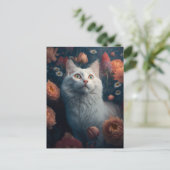 Goldie la carte postale turque Angora Cat (Debout devant)