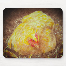 Goldie the Chicken Mousepad Muismat