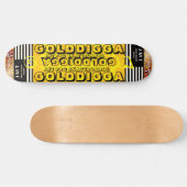 GOLDIGGA. Skateboard (Horz)