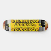 GOLDIGGA. Skateboard (Horz)
