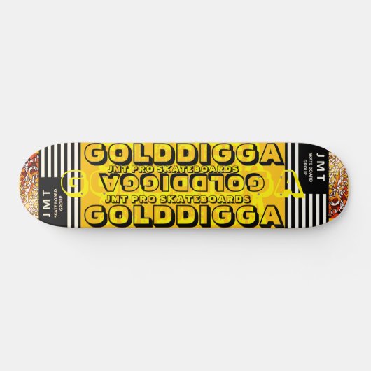 GOLDIGGA. Skateboard (Horz)