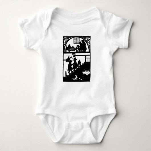 Goldilocks en de 3 Beren Romper (Voorkant)