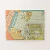 Goldilocks en de drie Beren Legpuzzel (Horizontaal)