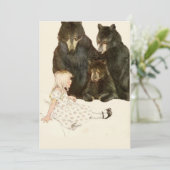 Goldilocks et la carte des trois ours (Debout devant)