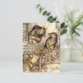 Goldilocks et la carte postale des trois ours (Debout devant)