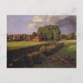 Golding Constable's Vloertuin, John Constable Briefkaart (Voorkant)