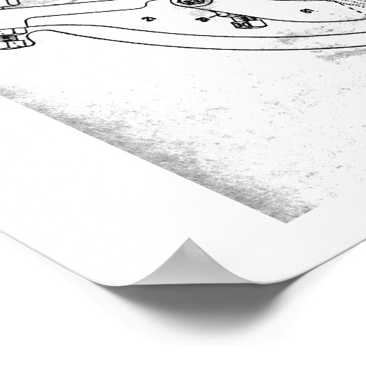 Golding van briefperonderdelen poster groot en lee (Hoek)