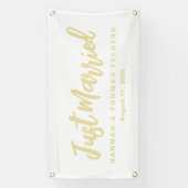 Goldish Penmanship net getrouwd auto banner (Verticaal)