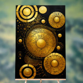 GoldRush 1 Acryl Teken Acryl Bord (Neutraal)