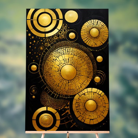 GoldRush 1 Acryl Teken Acryl Bord (Neutraal)