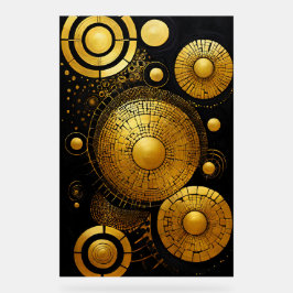 GoldRush 1 Acryl Teken Bord