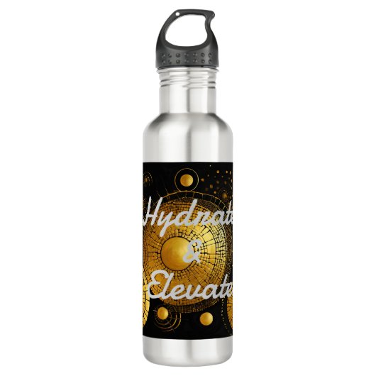 GoldRush 1 Bouteille d'eau Type 1 (Devant)