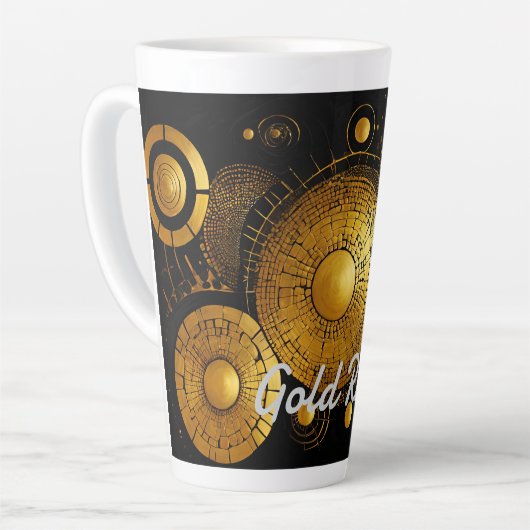 GoldRush 1 Latte Mug (Angle gauche)