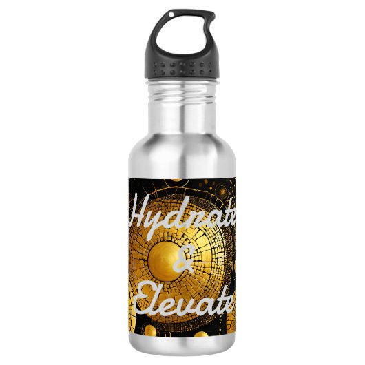 GoldRush 1 waterfles type 1 (Voorkant)