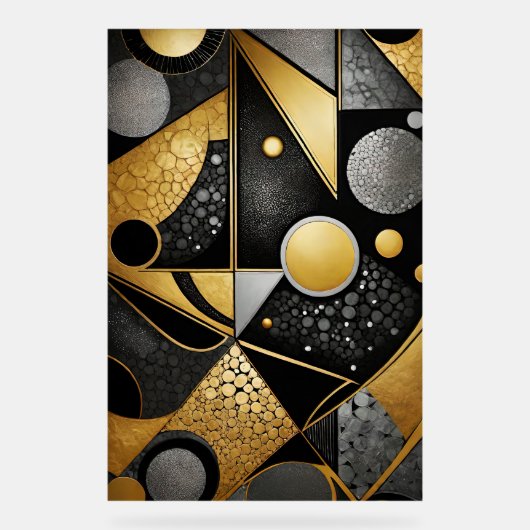 GoldRush 5 Acryl Teken Acryl Bord (Voorkant)