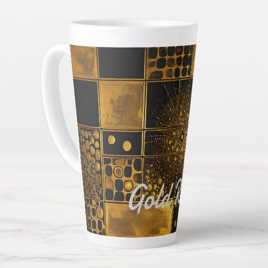 GoldRush 6 latte Mug (Angle gauche)